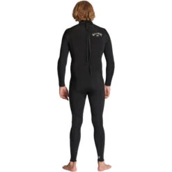 Billabong 2024 Hommes Absolute 3/2mm Flatlock Back Zip Combinaison Néoprène -Le Surf Boutique 2024 hommes absolute 32mm flatlock back zip combinaison neoprene 2