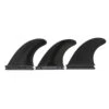 3 Ailerons Noir Compatibles Boitiers FUTURES -Le Surf Boutique 3 ailerons noir compatibles boitiers futures