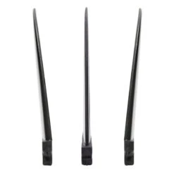 3 Ailerons Noir Compatibles Boitiers FUTURES -Le Surf Boutique 3 ailerons noir compatibles boitiers futures 2