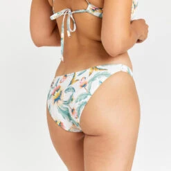 Bas De Maillot De Bain Culotte Femme - Aly Belly Blanc -Le Surf Boutique bas de maillot de bain culotte femme aly belly blanc 2