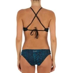 Bas De Maillot De Bain De Surf Femme Plissée Côté NIKI SHIBO BLEU -Le Surf Boutique bas de maillot de bain de surf femme plissee cote niki shibo bleu 5