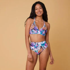 BAS DE MAILLOT DE BAIN DE SURF FEMME TAILLE HAUTE ROMI JIMA BLACK -Le Surf Boutique bas de maillot de bain de surf femme taille haute romi jima black 5