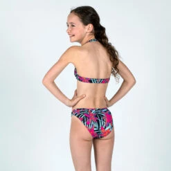 Bas De Maillot De Bain Fille - 100 Zeli Tropical Party Rose -Le Surf Boutique bas de maillot de bain fille 100 zeli tropical party rose 2