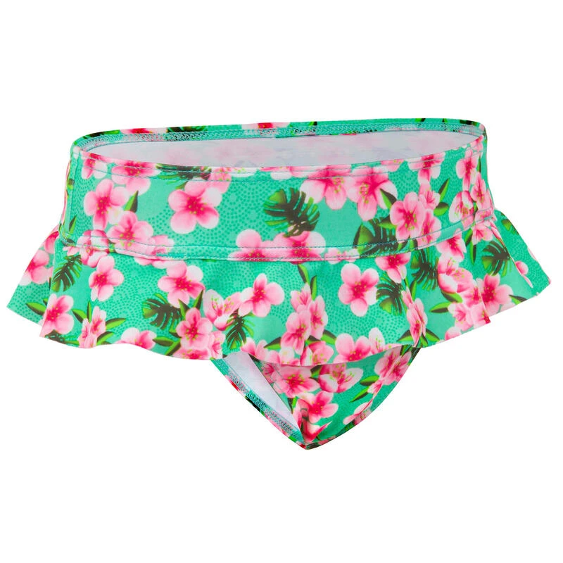 Bas De Maillot De Bain FILLETTE MENTHE MADI 100 4 Bas De Maillot De Bain FILLETTE MENTHE MADI 100 – Image 2