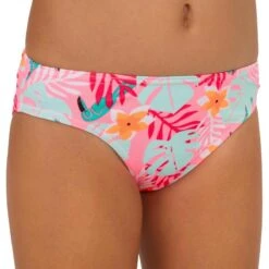 Bas De Maillot De Bain FILLETTE ROSE MADI 100 -Le Surf Boutique bas de maillot de bain fillette rose madi 100 5