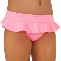 Bas De Maillot De Bain FILLETTE ROSE MADI 100 -Le Surf Boutique bas de maillot de bain fillette rose madi 100 6
