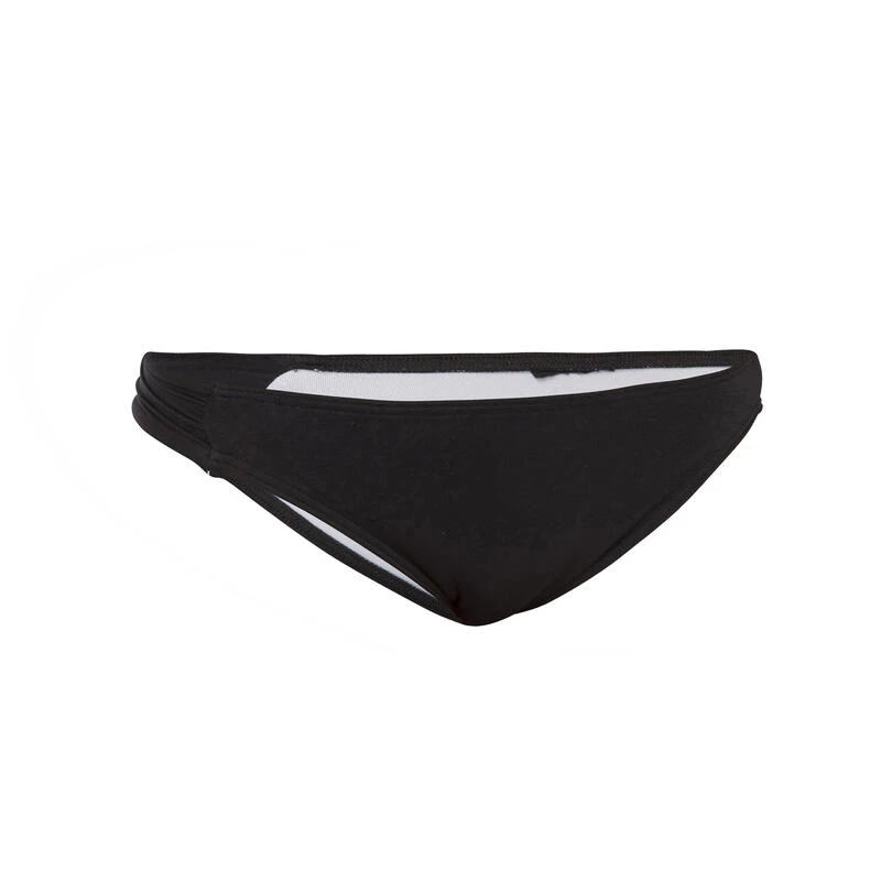 Bas De Maillot De Bain SURF FILLE NOIR MALOU 500 5 Bas De Maillot De Bain SURF FILLE NOIR MALOU 500 – Image 3