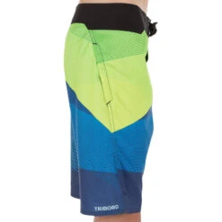 Tribord Boardshort Long Garçon Lafitenia Tension Vert 14 Tribord Boardshort Long Garçon Lafitenia Tension Vert -Le Surf Boutique boardshort long garcon lafitenia tension vert 2