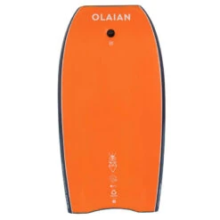 Bodyboard 500 Bleu / Orange Avec Leash -Le Surf Boutique bodyboard 500 bleu orange avec leash 2