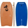 Bodyboard 500 Marron Bleu Avec Leash -Le Surf Boutique bodyboard 500 marron bleu avec leash