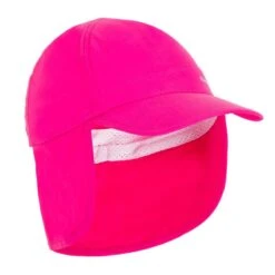 Casquette Anti UV Bébé Nageur Rose 10 Casquette Anti UV Bébé Nageur Rose -Le Surf Boutique casquette anti uv bebe nageur rose 2
