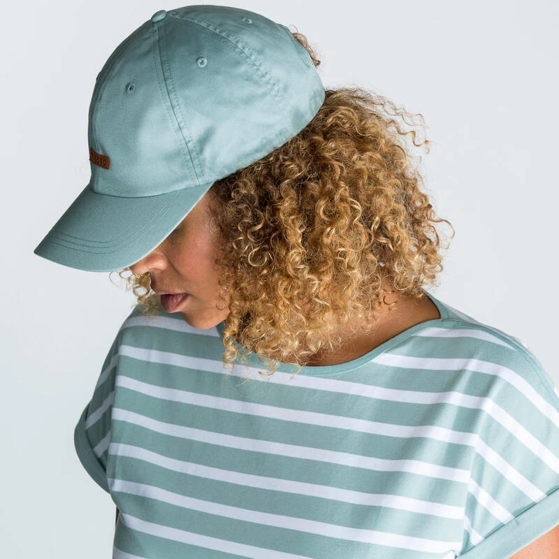 Tribord Casquette Bateau Sailing 100 Adulte Voile Coton Kaki 4 Tribord Casquette Bateau Sailing 100 Adulte Voile Coton Kaki – Image 2