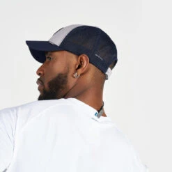 Tribord Casquette Bateau Sailing 500 Adulte Voile Gris Bleu -Le Surf Boutique casquette bateau sailing 500 adulte voile gris bleu 2