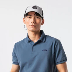 Tribord Casquette Bateau Sailing 500 Adulte Voile Gris Clair