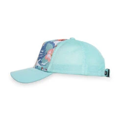 CASQUETTE TRUCKER SURF JUNIOR TURQUOISE -Le Surf Boutique casquette trucker surf junior turquoise 4