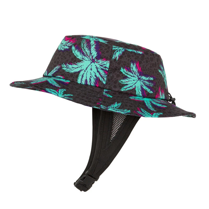 Chapeau Surf Adulte - 500 Popy Noir 4 Chapeau Surf Adulte - 500 Popy Noir – Image 2