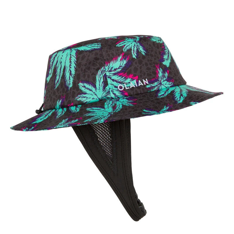 Chapeau Surf Adulte - 500 Popy Noir 6 Chapeau Surf Adulte - 500 Popy Noir – Image 4