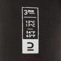 Chausson Junior 500 3mm Noir Rouge -Le Surf Boutique chausson junior 500 3mm noir rouge 7