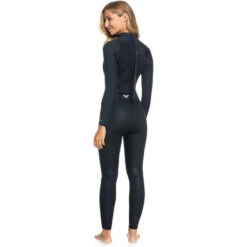 Roxy Combinaison De Surf Prologue 4/3mm GBS - Zip Au Dos - Noir Femmes -Le Surf Boutique combinaison de surf prologue 43mm gbs zip au dos noir femmes 1