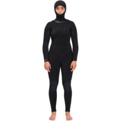 Billabong Combinaison De Surf Salty Dayz 4/3mm - Zip Poitrine - Noir Dames -Le Surf Boutique combinaison de surf salty dayz 43mm zip poitrine noir dames 3
