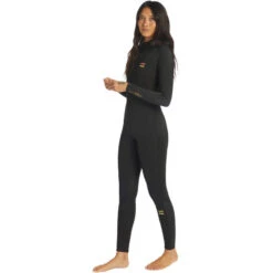 Billabong Combinaison De Surf Synergy 5/4mm - Zip Au Dos - Noir Femmes 9 Billabong Combinaison De Surf Synergy 5/4mm - Zip Au Dos - Noir Femmes -Le Surf Boutique combinaison de surf synergy 54mm zip au dos noir femmes 2