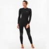 Combinaison SURF 100 Néoprène 4/3 Mm Femme Noir Back Zip -Le Surf Boutique combinaison surf 100 neoprene 43 mm femme noir back zip