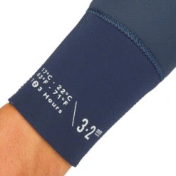 Combinaison SURF 500 Néoprène 3/2 Mm Homme Bleue Kaki -Le Surf Boutique combinaison surf 500 neoprene 32 mm homme bleue kaki 3