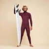 Combinaison Surf Néoprène 4/3 Mm Homme - 900 Bordeaux 1 Combinaison Surf Néoprène 4/3 Mm Homme - 900 Bordeaux -Le Surf Boutique combinaison surf neoprene 43 mm homme 900 bordeaux