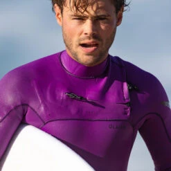 Combinaison Surf Néoprène 4/3 Mm Homme - 900 Fuchsia -Le Surf Boutique combinaison surf neoprene 43 mm homme 900 fuchsia 2