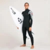 Combinaison Surf Néoprène 4/3 Mm Homme - 900 Team Rider Noir -Le Surf Boutique combinaison surf neoprene 43 mm homme 900 team rider noir