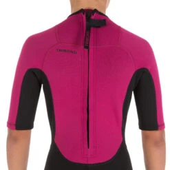 Tribord Combinaison Surf Shorty 100 Néoprène Enfant Violet -Le Surf Boutique combinaison surf shorty 100 neoprene enfant violet 3