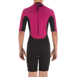 Tribord Combinaison Surf Shorty 100 Néoprène Enfant Violet -Le Surf Boutique combinaison surf shorty 100 neoprene enfant violet 4