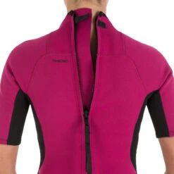 Tribord Combinaison Surf Shorty 100 Néoprène Femme Violet 14 Tribord Combinaison Surf Shorty 100 Néoprène Femme Violet -Le Surf Boutique combinaison surf shorty 100 neoprene femme violet 2