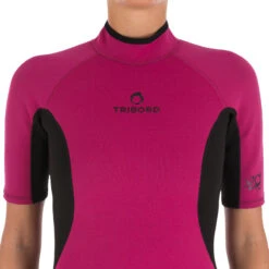 Tribord Combinaison Surf Shorty 100 Néoprène Femme Violet 20 Tribord Combinaison Surf Shorty 100 Néoprène Femme Violet -Le Surf Boutique combinaison surf shorty 100 neoprene femme violet 8