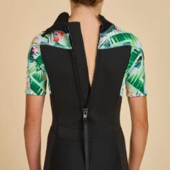 COMBINAISON SURF SHORTY 500 NEOPRENE 1.5MM FILLE NOIRE TIARE 17 COMBINAISON SURF SHORTY 500 NEOPRENE 1.5MM FILLE NOIRE TIARE -Le Surf Boutique combinaison surf shorty 500 neoprene 15mm fille noire tiare 5