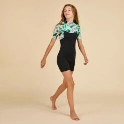 COMBINAISON SURF SHORTY 500 NEOPRENE 1.5MM FILLE NOIRE TIARE 21 COMBINAISON SURF SHORTY 500 NEOPRENE 1.5MM FILLE NOIRE TIARE -Le Surf Boutique combinaison surf shorty 500 neoprene 15mm fille noire tiare 9