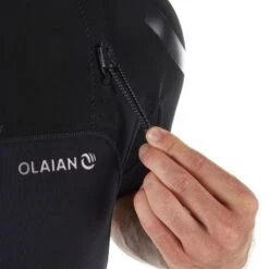 Combinaison Surf Shorty 900 Néoprène No Zip Homme Noire Manches Courtes -Le Surf Boutique combinaison surf shorty 900 neoprene no zip homme noire manches courtes 4