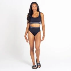 Dare 2b Dont Sweat It Haut De Maillot De Bain Pour Femme - Noir -Le Surf Boutique dont sweat it haut de maillot de bain pour femme noir 4