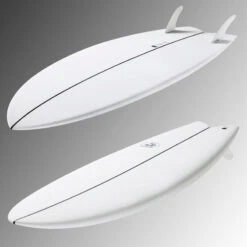 FISH 900 5'8" 35 L. Livrée Avec 2 Ailerons Twin . -Le Surf Boutique fish 900 58 35 l livree avec 2 ailerons twin 6