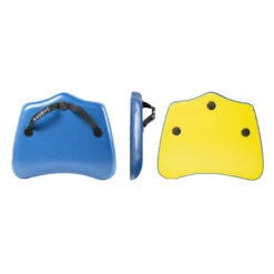 Handplane Plaquette Bodysurf Discovery Bleu Jaune