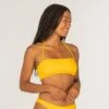HAUT DE MAILLOT DE BAIN BANDEAU LAURA JAUNE AVEC COQUES AMOVIBLES 1 HAUT DE MAILLOT DE BAIN BANDEAU LAURA JAUNE AVEC COQUES AMOVIBLES -Le Surf Boutique haut de maillot de bain bandeau laura jaune avec coques amovibles