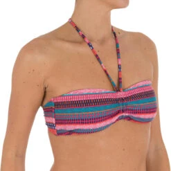 Haut De Maillot De Bain Femme Bandeau ROXY BOHO Rouge