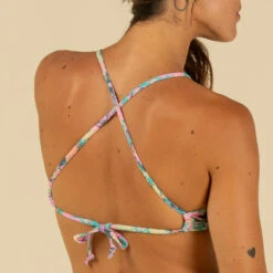 HAUT DE MAILLOT DE BAIN FEMME BRASSIÈRE DE SURF AVEC COQUES ANDREA PUNKY PINK -Le Surf Boutique haut de maillot de bain femme brassiere de surf avec coques andrea punky pink 3