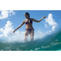 HAUT DE MAILLOT DE BAIN FEMME TRIANGLE COULISSANT COQUES AMOVIBLES MAE POLY -Le Surf Boutique haut de maillot de bain femme triangle coulissant coques amovibles mae poly 1