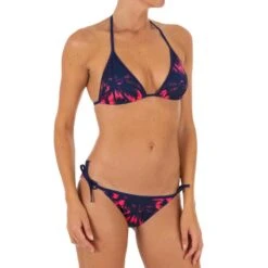 HAUT DE MAILLOT DE BAIN FEMME TRIANGLE COULISSANT COQUES AMOVIBLES MAE POLY -Le Surf Boutique haut de maillot de bain femme triangle coulissant coques amovibles mae poly 3