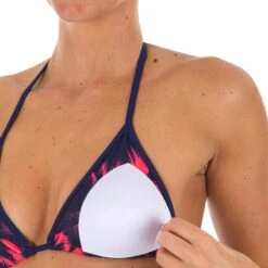 HAUT DE MAILLOT DE BAIN FEMME TRIANGLE COULISSANT COQUES AMOVIBLES MAE POLY -Le Surf Boutique haut de maillot de bain femme triangle coulissant coques amovibles mae poly 6