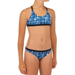 HAUT DE MAILLOT DE BAIN SURF FILLE BRASSIÈRE BLEU BONDI 500 12 HAUT DE MAILLOT DE BAIN SURF FILLE BRASSIÈRE BLEU BONDI 500 -Le Surf Boutique haut de maillot de bain surf fille brassiere bleu bondi 500 3