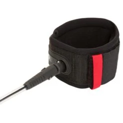 Leash Surf 8' (240 Cm) Diamètre 7 Mm Noir -Le Surf Boutique leash surf 8 240 cm diametre 7 mm noir 2