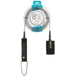 Leash Surf 8' (240 Cm) Diamètre 7 Mm Noir -Le Surf Boutique leash surf 8 240 cm diametre 7 mm noir 7