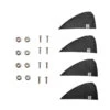 LOT De 4 AILERONS UNIVERSELS Pour PLANCHE DE KITESURF Type TWIN TIP -Le Surf Boutique lot de 4 ailerons universels pour planche de kitesurf type twin tip